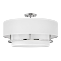 Hinkley - Lampadario a plafone GRAHAM 4xE14/40W/230V cromo lucido