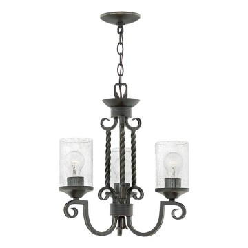 Hinkley - Lampadario a sospensione con catena CASA 3xE27/60W/230V