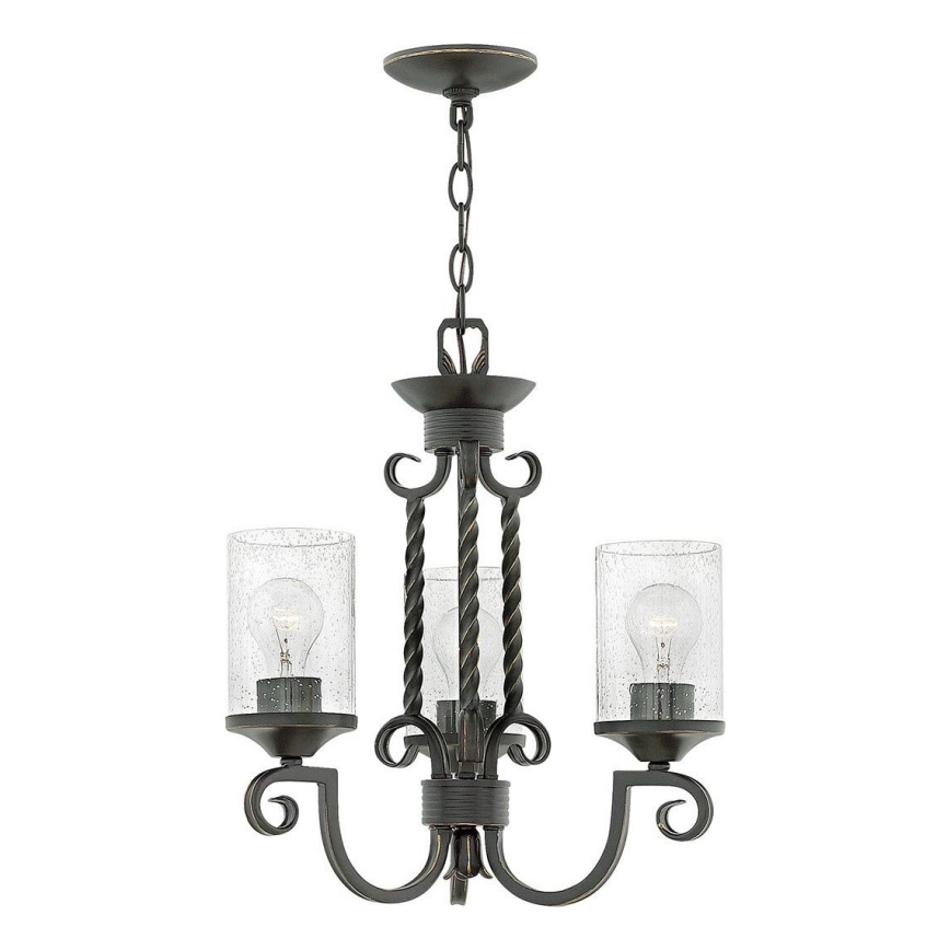 Hinkley - Lampadario a sospensione con catena CASA 3xE27/60W/230V