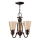 Hinkley - Lampadario a sospensione con catena MAYFLOWER 3xE27/60W/230V