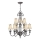 Hinkley - Lampadario a sospensione con catena PLANTATION 10xE14/40W/230V argento