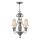 Hinkley - Lampadario a sospensione con catena PLANTATION 4xE14/40W/230V argento