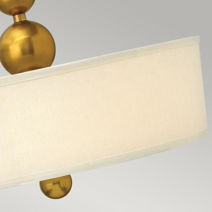 Hinkley - Lampadario a sospensione con catena ZELDA 3xE27/60W/230V ottone