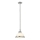 Hinkley - Lampadario a sospensione con supporto rigido AMELIA 1xE27/60W/230V cromo lucido
