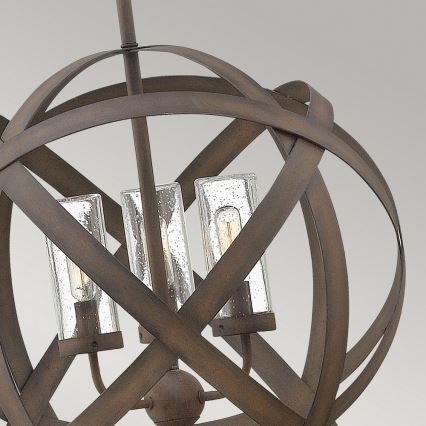 Hinkley - Lampadario da esterno CARSON 3xE14/40W/230V IP44
