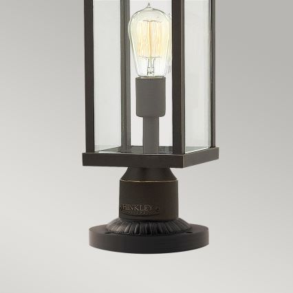 Hinkley - Lampe d'extérieur MANHATTAN 1xE27/100W/230V IP44 noire
