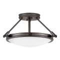 Hinkley - Plafonnier COLLIER 3xE14/40W/230V Ø 41,7 cm noir
