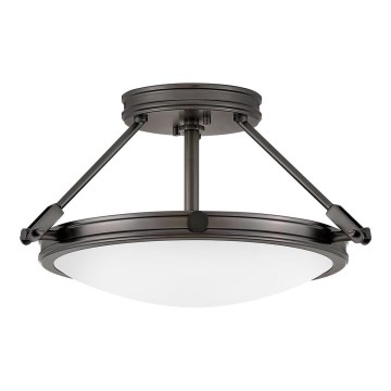 Hinkley - Plafonnier COLLIER 3xE14/40W/230V Ø 41,7 cm noir