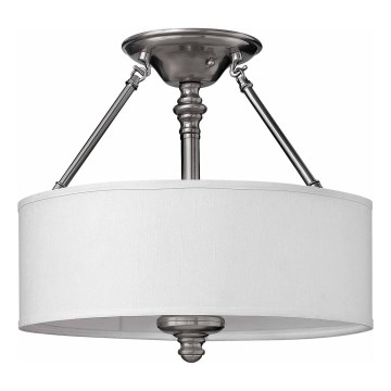 Hinkley - Plafonnier SUSSEX 3xE27/60W/230V chrome mat