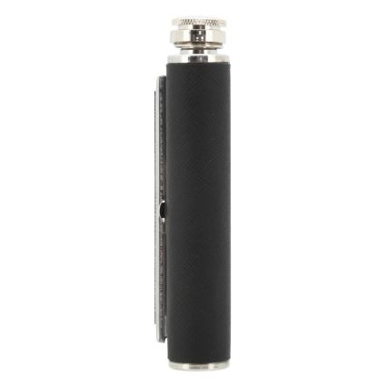Hip flask mit cigar Tasche 175 ml schwarz