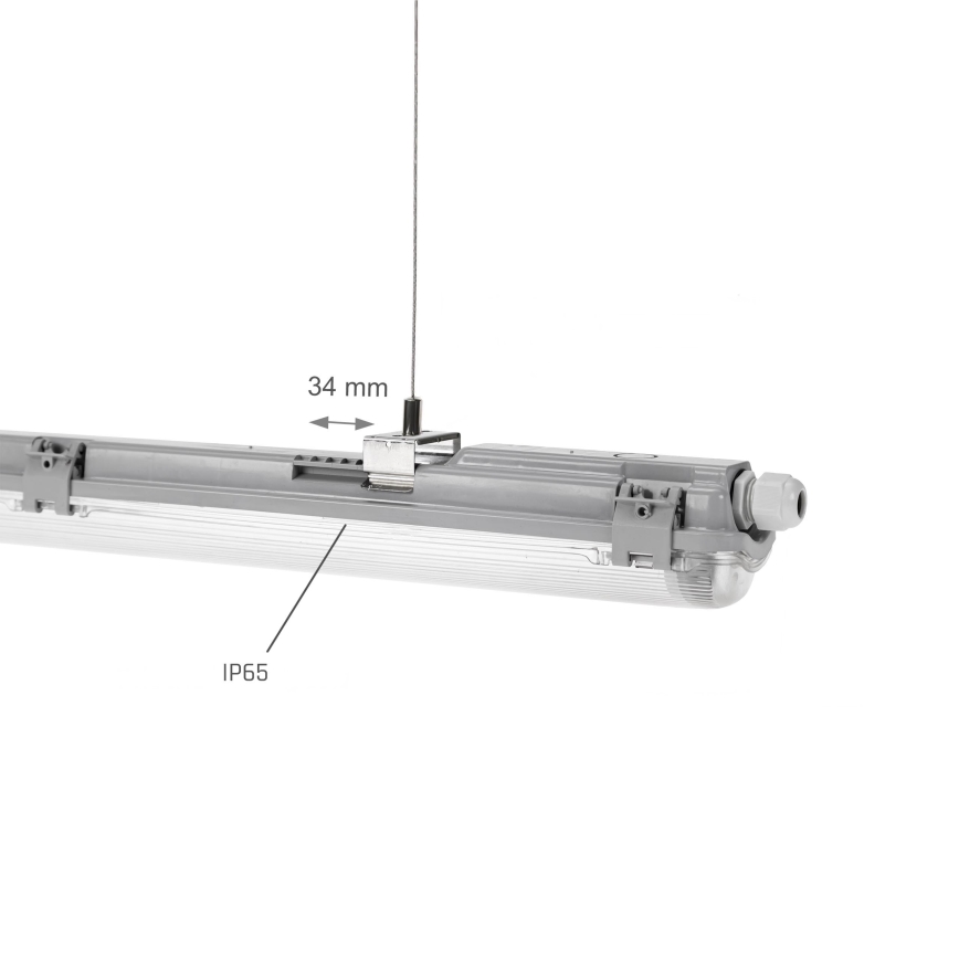 Hochleistungs-Leuchtstofflampe LIMEA T8 1xG13/20W/230V IP65 120cm