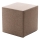 Hocker CUBI 40x40 cm braun