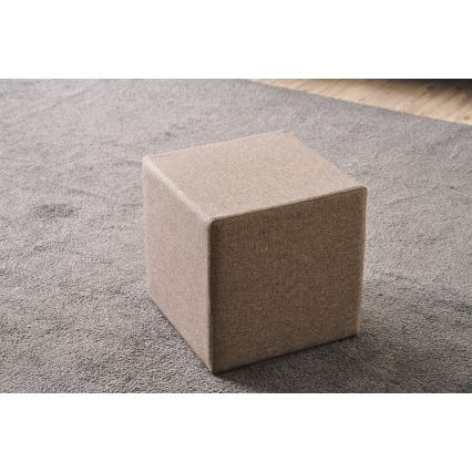 Hocker CUBI 40x40 cm braun