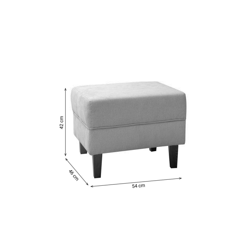 Hocker GALA 42x54 cm bunt
