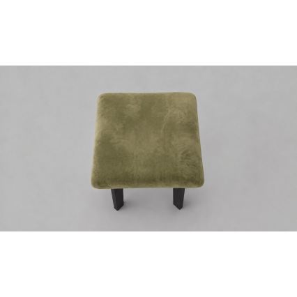 Hocker LUBE 36x36 cm schwarz/grün