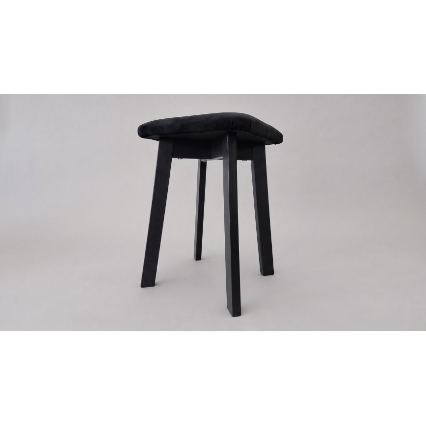 Hocker LUBE 36x36 cm schwarz