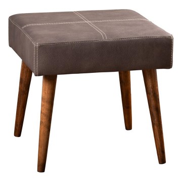 Hocker NUTO 46x46 cm Anthrazit