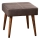Hocker NUTO 46x46 cm Anthrazit