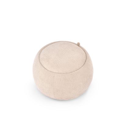 Hocker PAKS Ø 50 cm beige