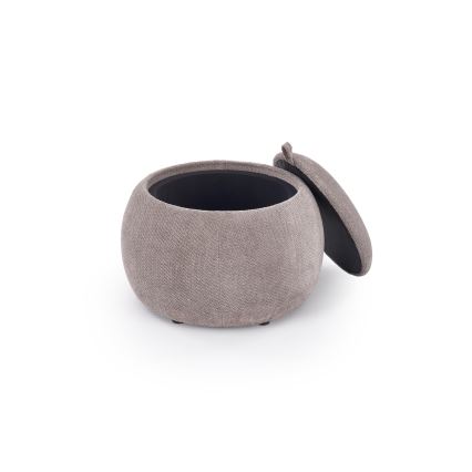 Hocker PAKS Ø 50 cm grau