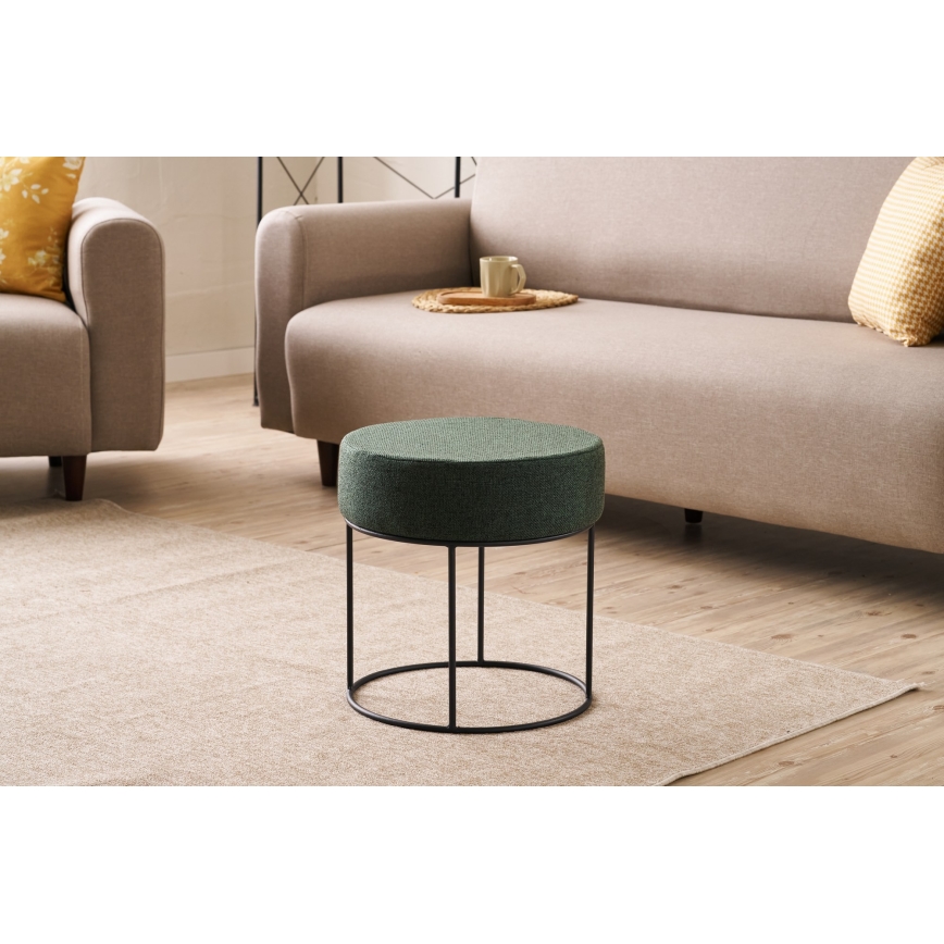 Hocker RELO Ø 40 cm, grün