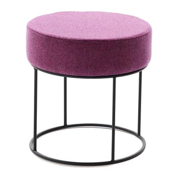 Hocker RELO Ø 40 cm rosa