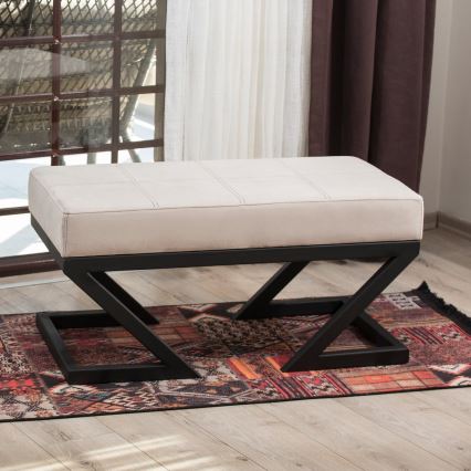 Hocker RINA 45x90 cm beige