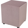 Hocker SIX 40x40 cm rosa
