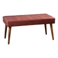 Hocker VITO 46x92 cm rot