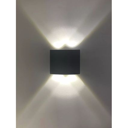 HÖFFTECH - Applique murale d'extérieur LED UP&DOWN 4xLED/1W/230V IP65