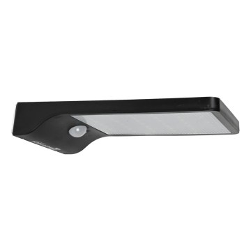HÖFFTECH - LED-Solar-Wandleuchte mit Bewegungs- und Dämmerungssensor LED/3,7V 2200 mAh IP44