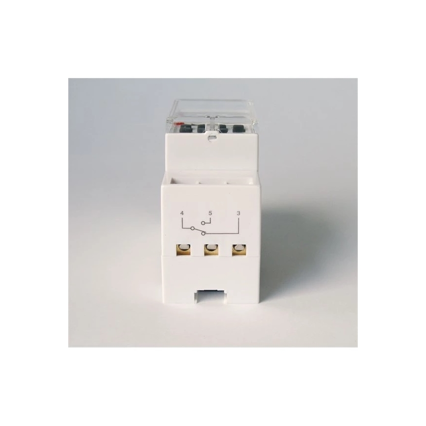 Horloge digitale à interrupteur pour rail DIN 3680W/230V