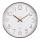 Horloge murale 1xAA 29 cm blanc/rose gold