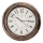 Horloge murale d. 40 cm 1xAA bronze/blanc