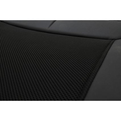 Housse de siège chauffante avec ventilation 18W/12V noir