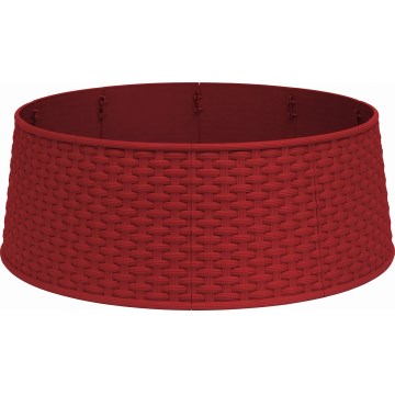 Housse pour pied de sapin de Noël Ø 65 cm rouge