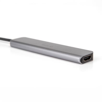 Hub USB 7en1 Power Delivery 100W HDMI 4K