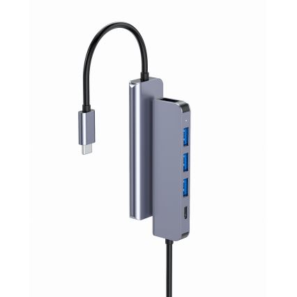 Hub USB-C 5-in-1 con Power Delivery da 100 W
