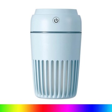 Humidificateur d'air RGB 300 ml LED/2W/5V bleu
