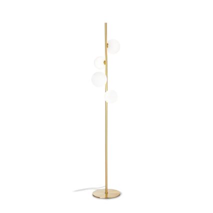 Ideal Lux - Abat-jour de rechange PERLAGE pour lustre, luminaire ou lampe, Ø 12 cm, blanc