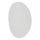 Ideal Lux - Abat-jour de rechange pour lustre et plafonnier OVALINO, blanc