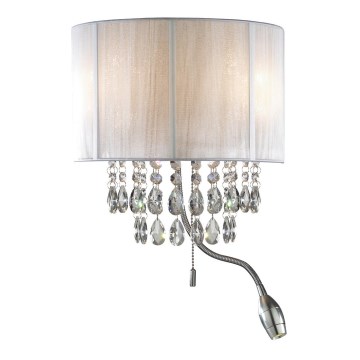 Ideal Lux - Applique a LED 2xE14/40W/230V + LED/1W