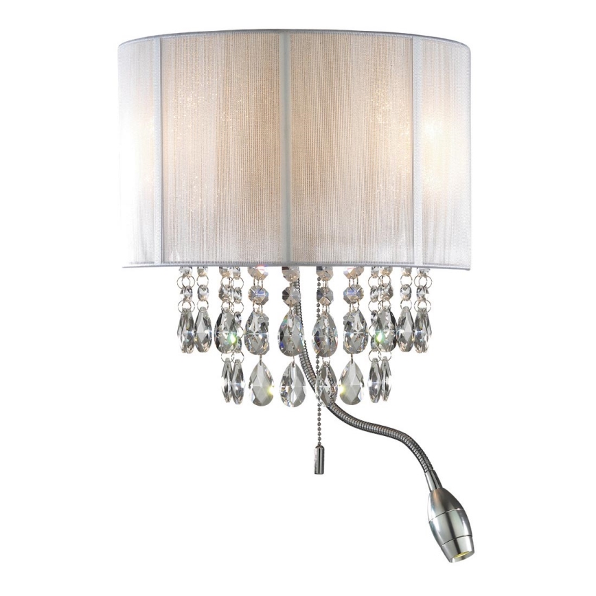 Ideal Lux - Applique a LED 2xE14/40W/230V + LED/1W