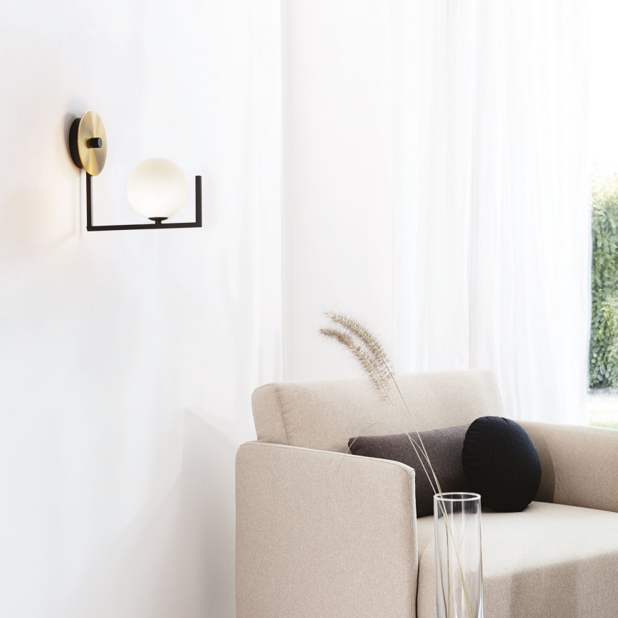 Ideal Lux - Applique a LED BIRDS 1xG9/3W/230V nero/oro