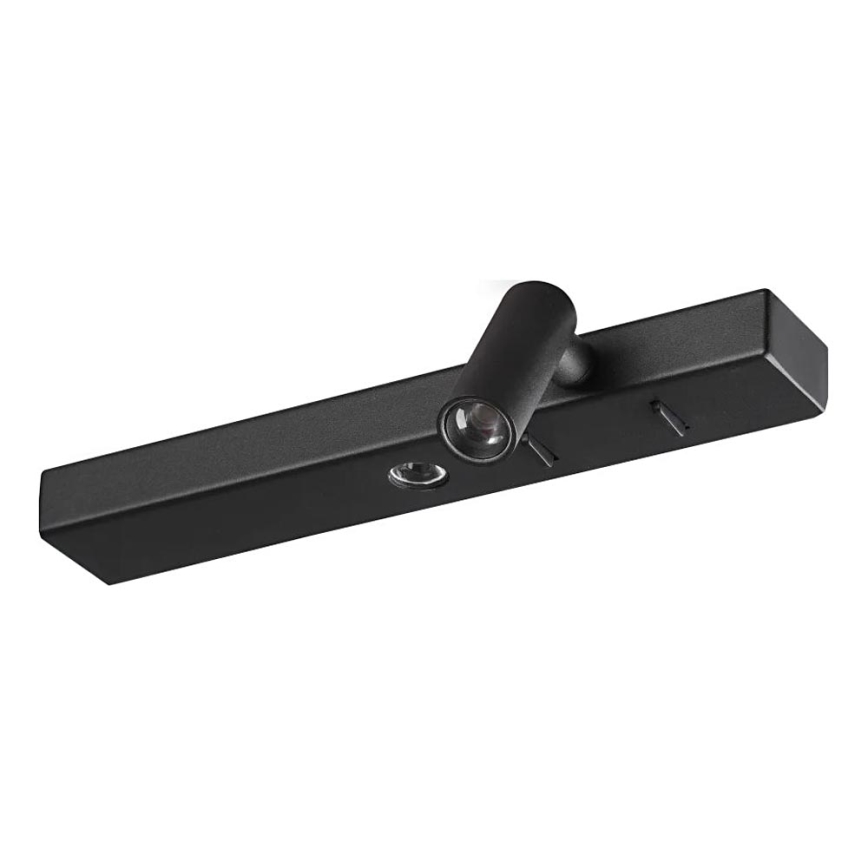 Ideal Lux - Applique a LED BONNE 2xLED/6,5W/230V CRI 90 nero