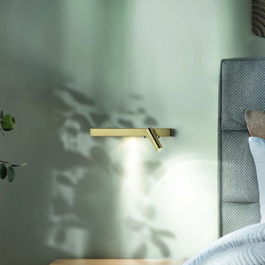 Ideal Lux - Applique a LED BONNE 2xLED/6,5W/230V CRI 90 oro