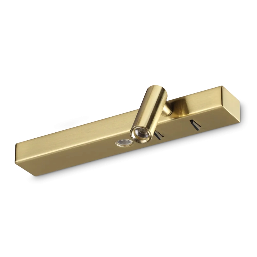 Ideal Lux - Applique a LED BONNE 2xLED/6,5W/230V CRI 90 oro