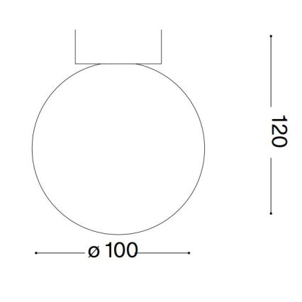 Ideal Lux - Applique a LED CARTA 1xG9/3W/230V diametro 10 cm bianco