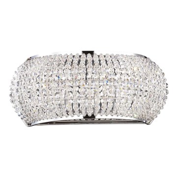 Ideal Lux - Applique a LED di cristallo PASHA 3xG9/3W/230V cromo lucido