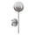 Ideal Lux - Applique a LED EQUINOXE 1xG4/2W/230V cromo lucido/fumé